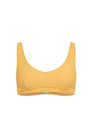 Signature Waistband Bralette Top - Mango