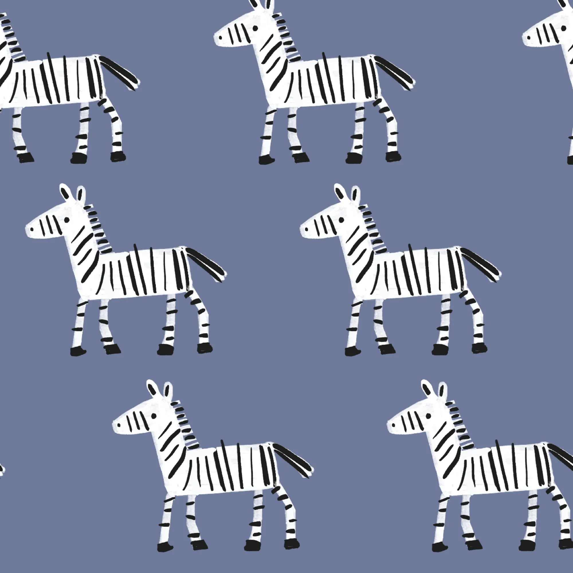 Signature Zebra Organic Cotton Fitted Crib Sheet