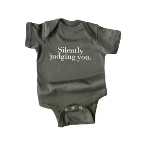 Silently Judging You Snapsuit Onesie