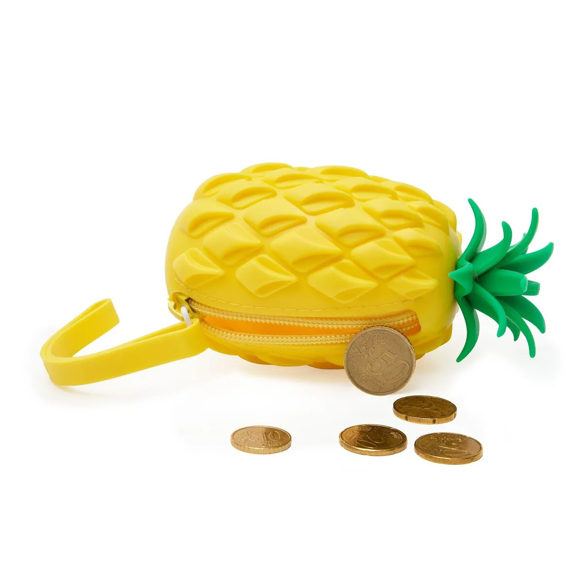 Silicone Coin Purse - Pineapple