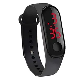 Silicone Digital LED Bracelet Band Wrist M3 Watch for Kids, Boys|Men|Girls|Digital Watch Men Women Children