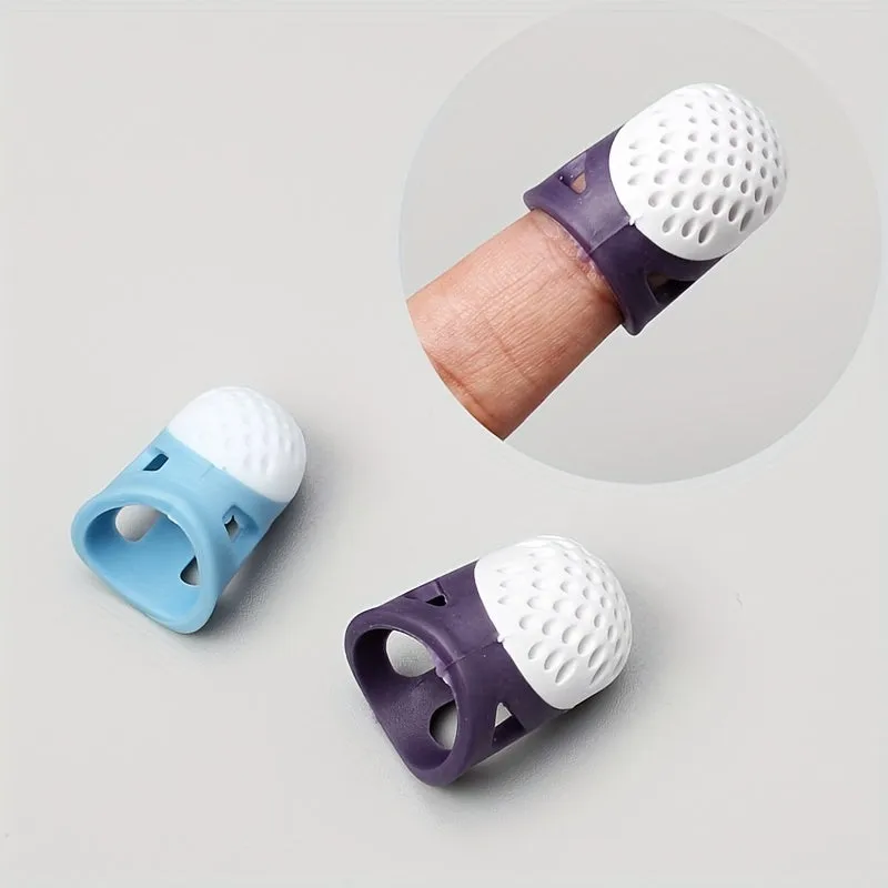 Silicone Thimble Finger Protector for Sewing and DIY Crafting