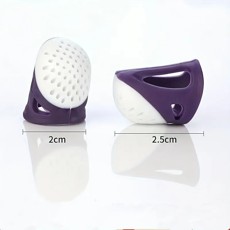 Silicone Thimble Finger Protector for Sewing and DIY Crafting