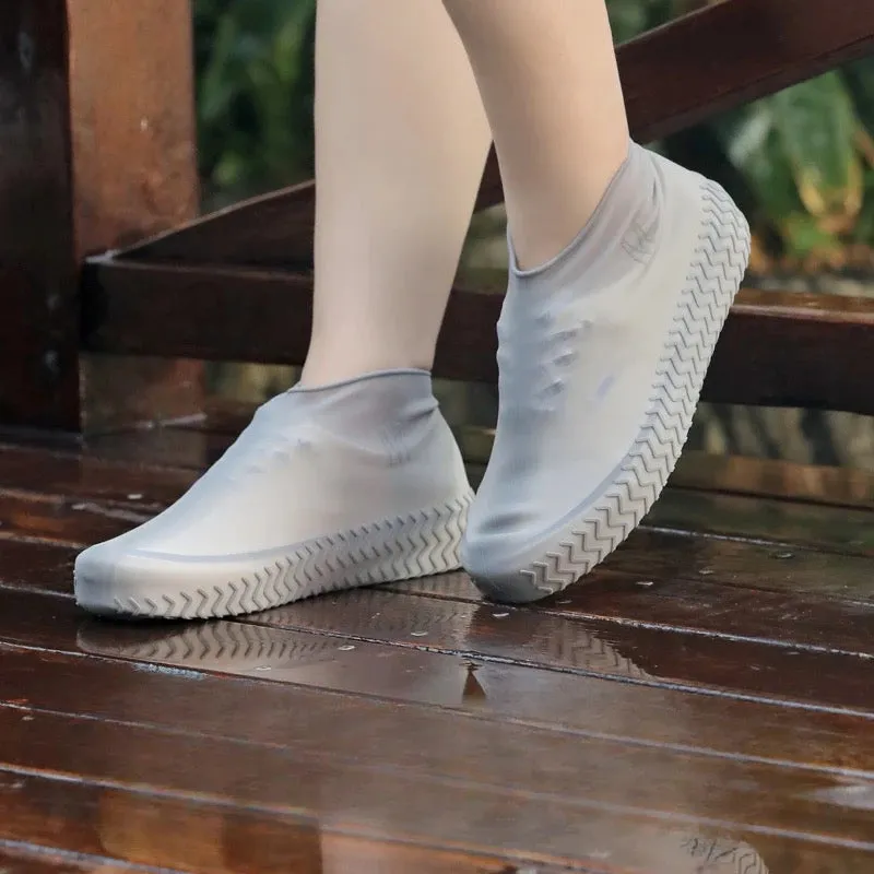 SILICONE WHITE SHOE COVER