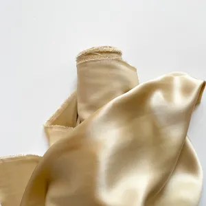 Silk Charmeuse - Almond