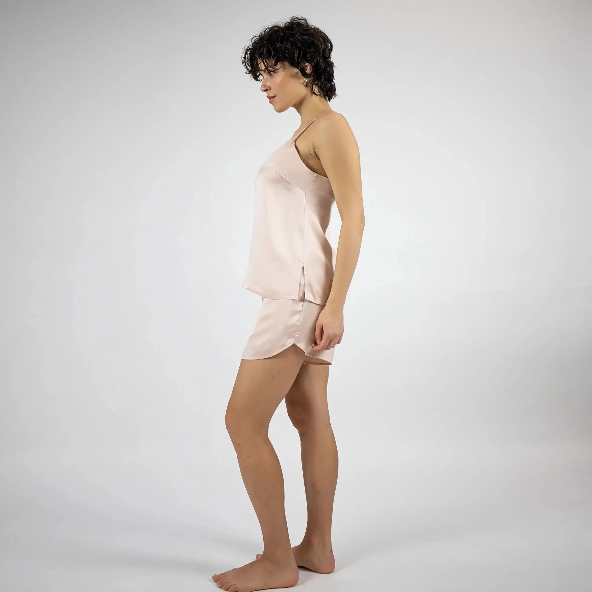 Silk Dreamscape Transcendent Pink Camisole