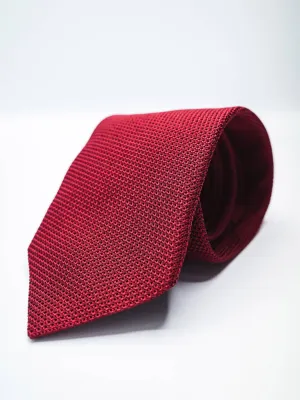 Silk Grenadine Tie - Merlot