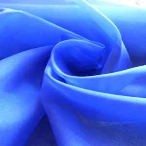 Silk Organza - Royal Blue