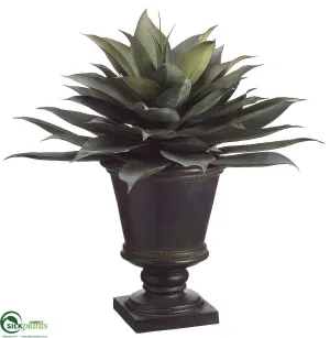 Silk Plants Direct Agave Plant - Green - Pack of 1