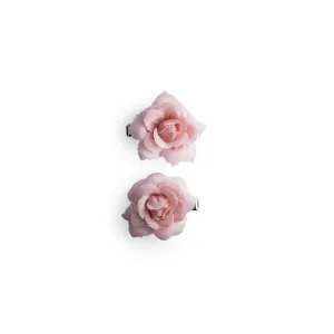 Silk Rose Clips