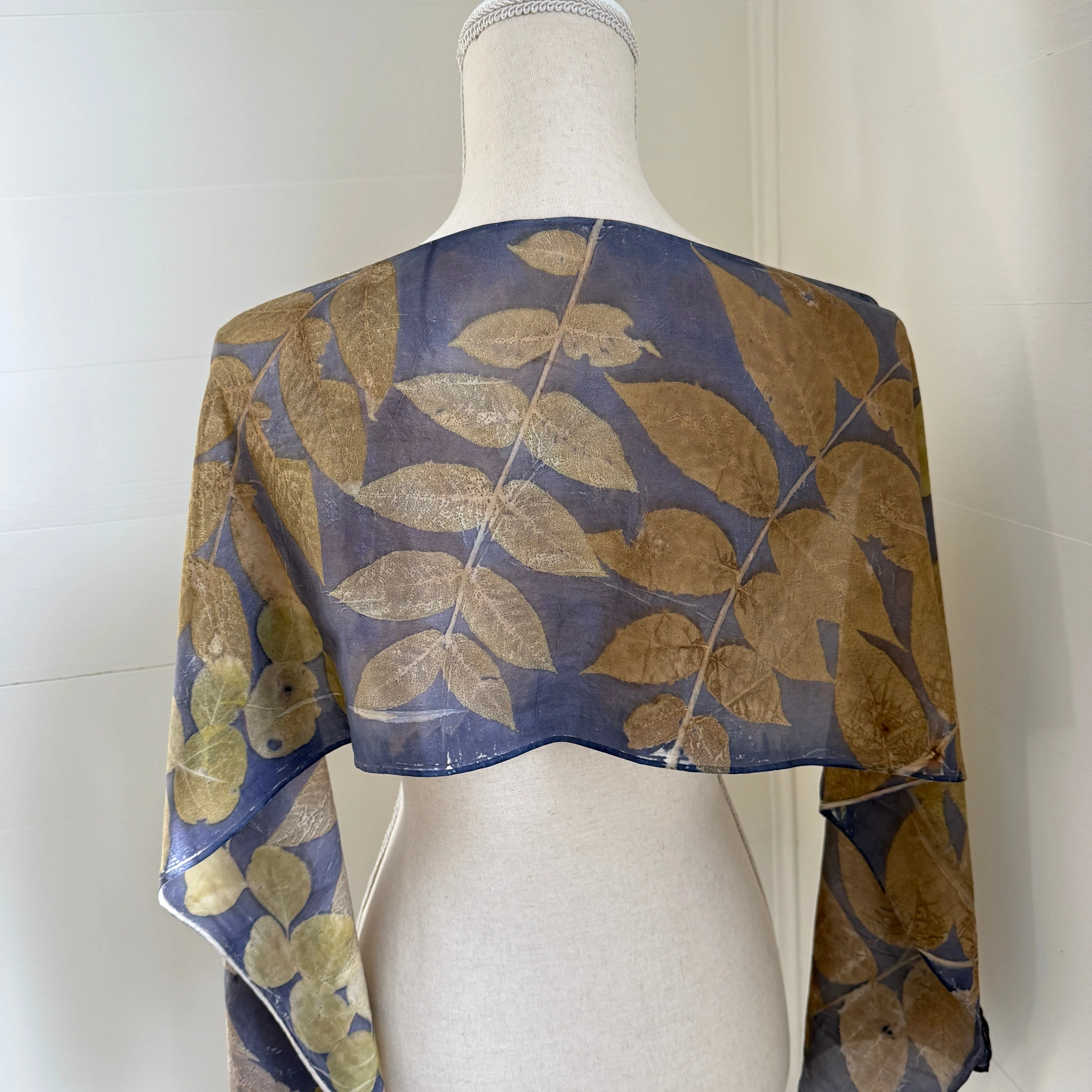 Silk Scarf | "Dianne" Dark Logwood