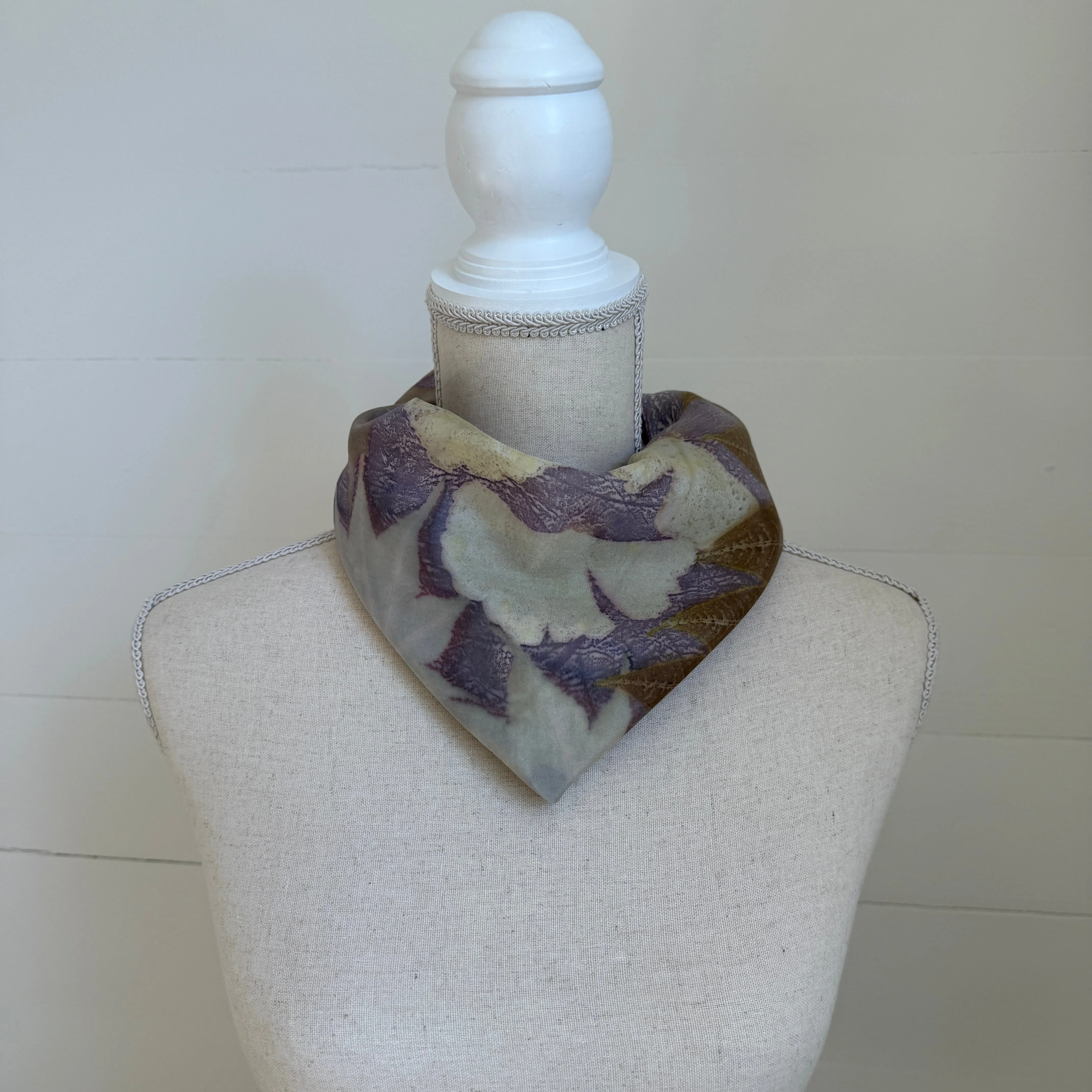 Silk Scarf | "Sue" Cochineal - Sappanwood