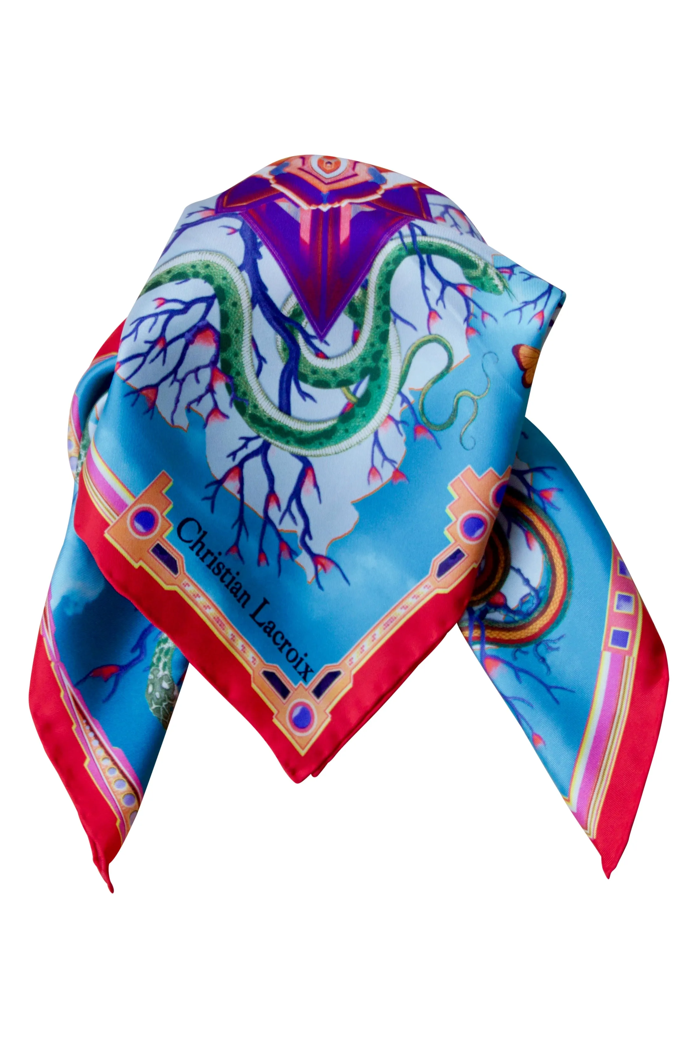 Silk scarf "Tree of life" Lacroix