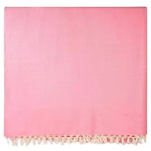 SilkXone Cotton Silky Soft Organic Bhagalpuri Dull chadar Blanket for All Season Blanket, (Pink), Pack of 1 (10 No.)