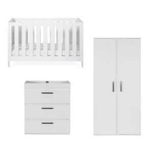 Silver Cross 3 Piece Nursery Set - Finchley White