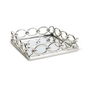 Silver Mirrored Tray