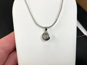 Silver Pendant With Chain