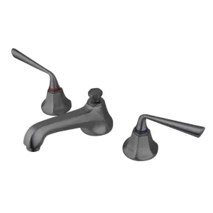 Silver Sage Widespread Bathroom Faucet, 8 Inch