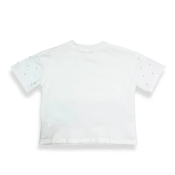 Silver Stone White Tee