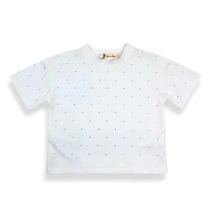 Silver Stone White Tee