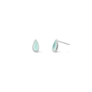 Silver Vivienne Studs