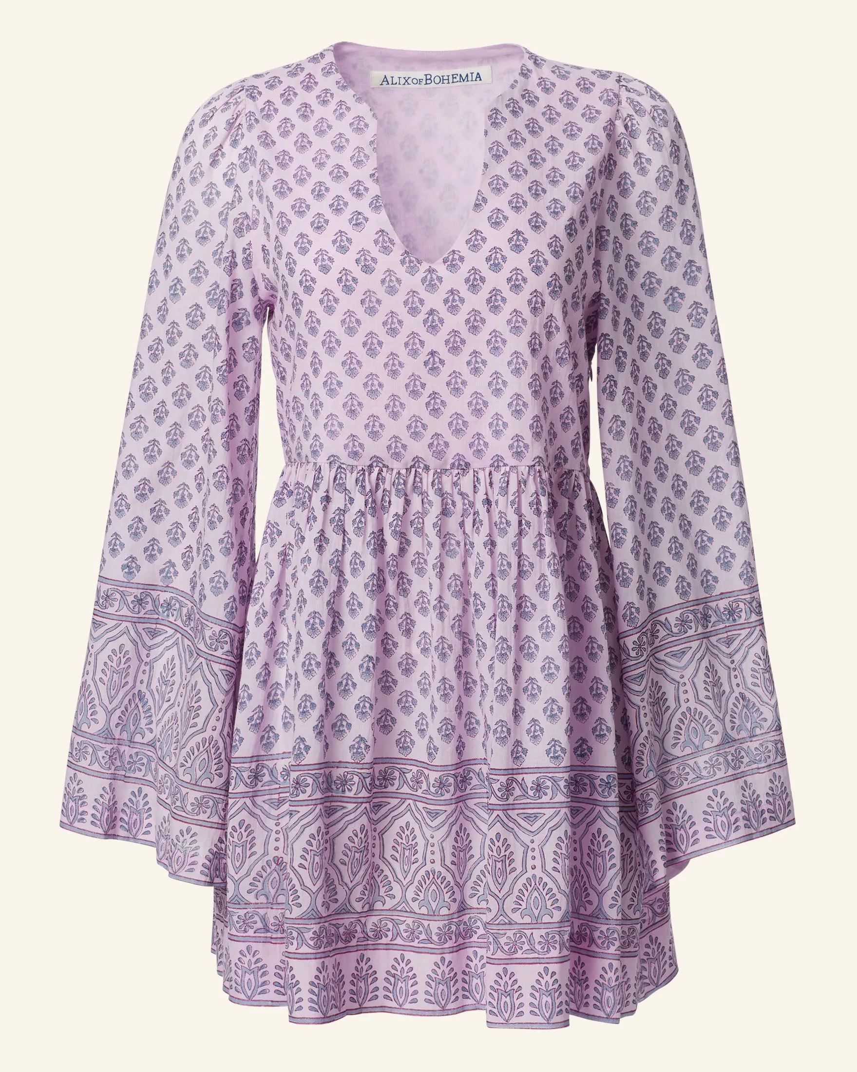 Silvie Lilac Bhutti Dress