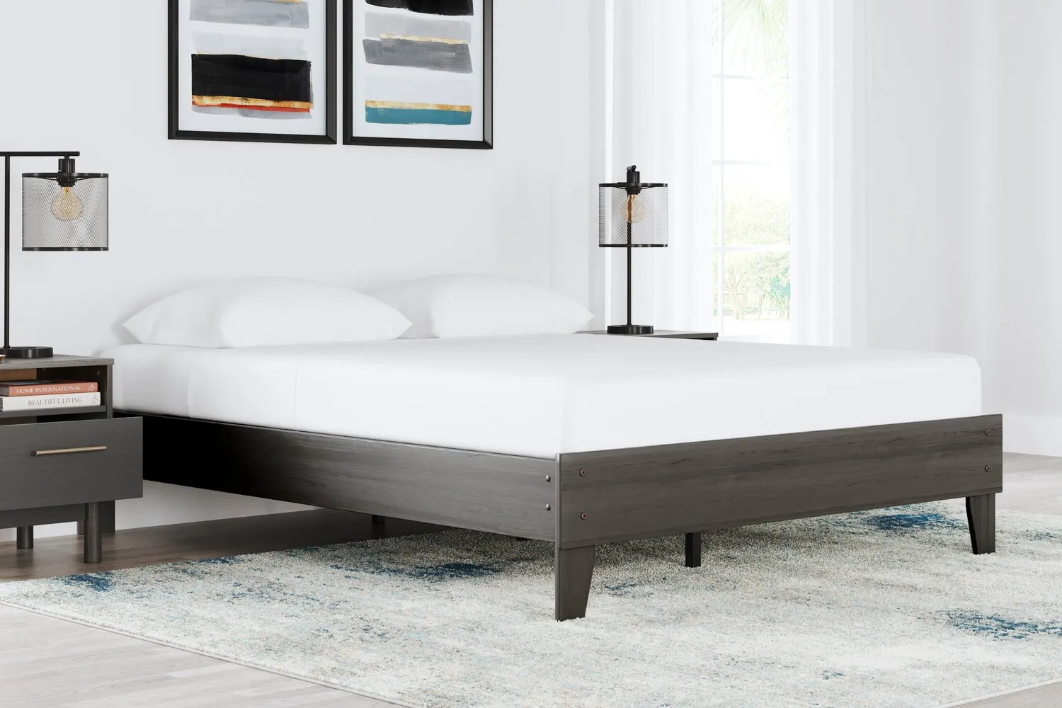 Sima Queen Platform Bed