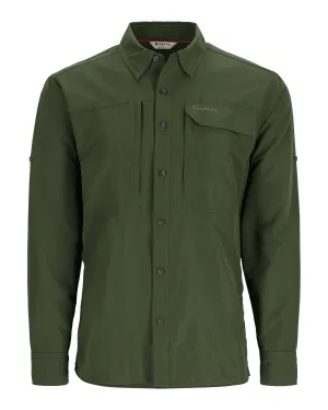 Simms Men's Guide LS Shirt / Riffle Green