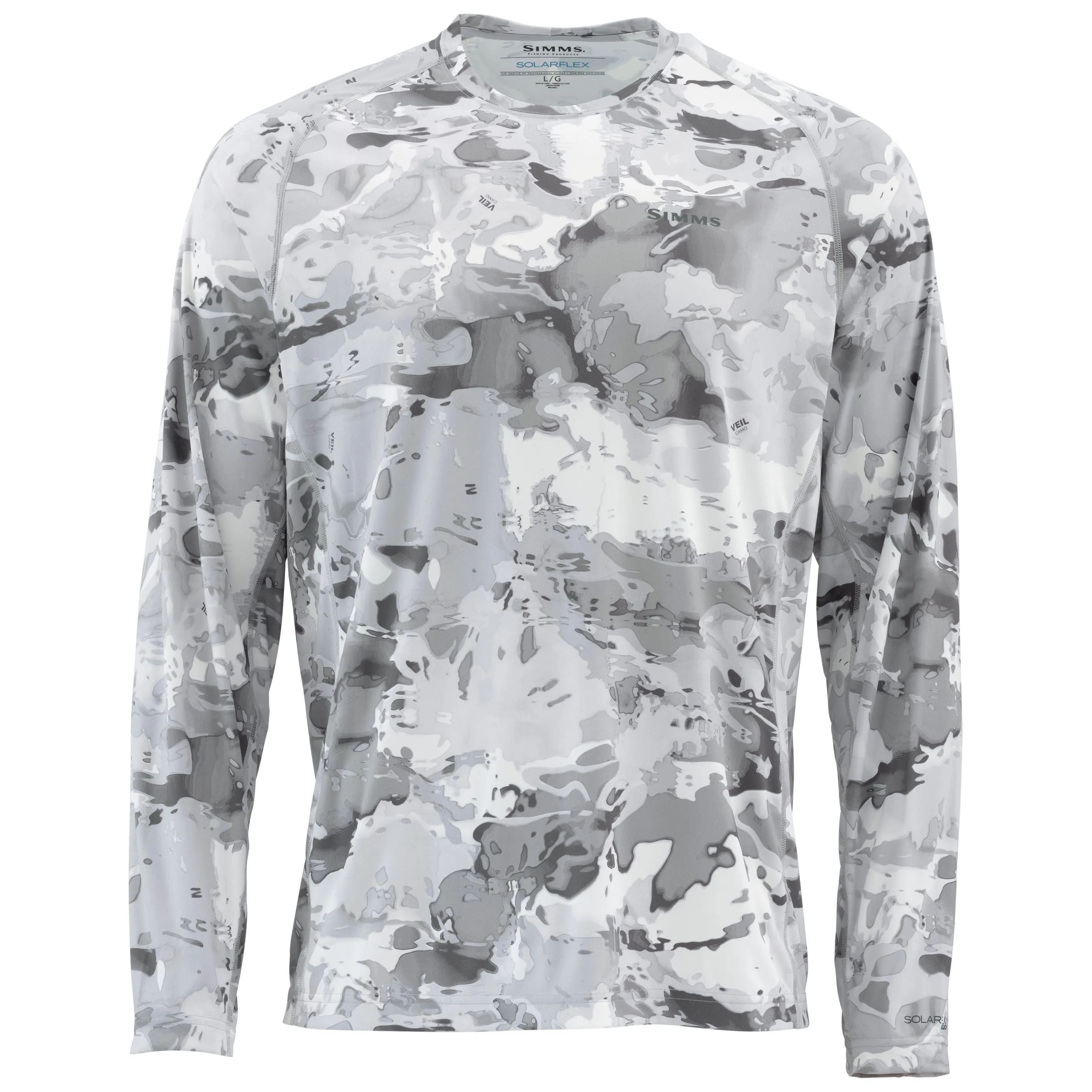 Simms SolarFlex LS Crewneck Prints