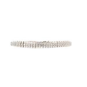 Simon G Jewelry White Gold Diamond Tennis Bracelet