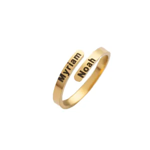 Simple Dual Name Ring