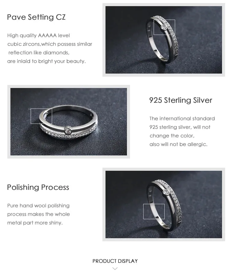 Simple Elegant Silver Ring