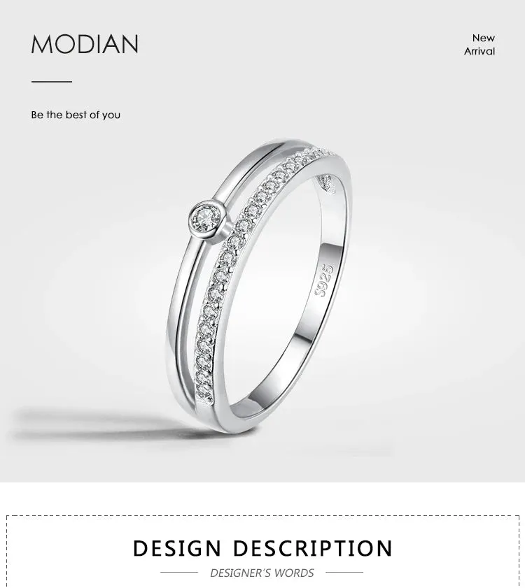 Simple Elegant Silver Ring