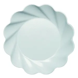 Simply Eco Compostable Dinner Plates in Sky Blue Set/8