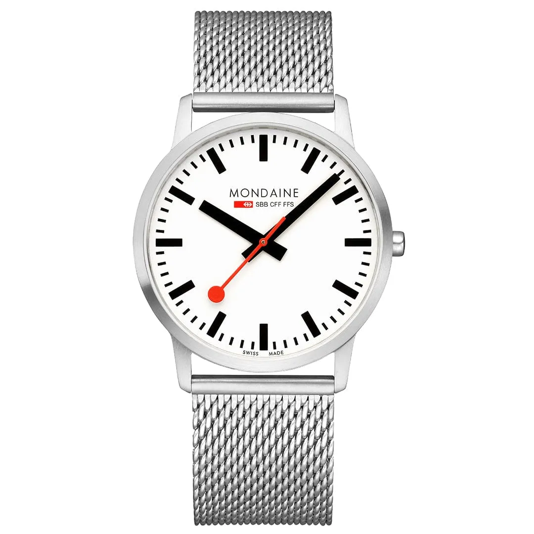 Simply Elegant, Stainless Steel, 40 mm