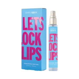 Simply Sexy Let's Lock Lips Pheromone Infused Perfume 0.3 oz.