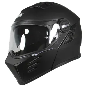 Simpson Darksome Flip Helmet - Gloss Black