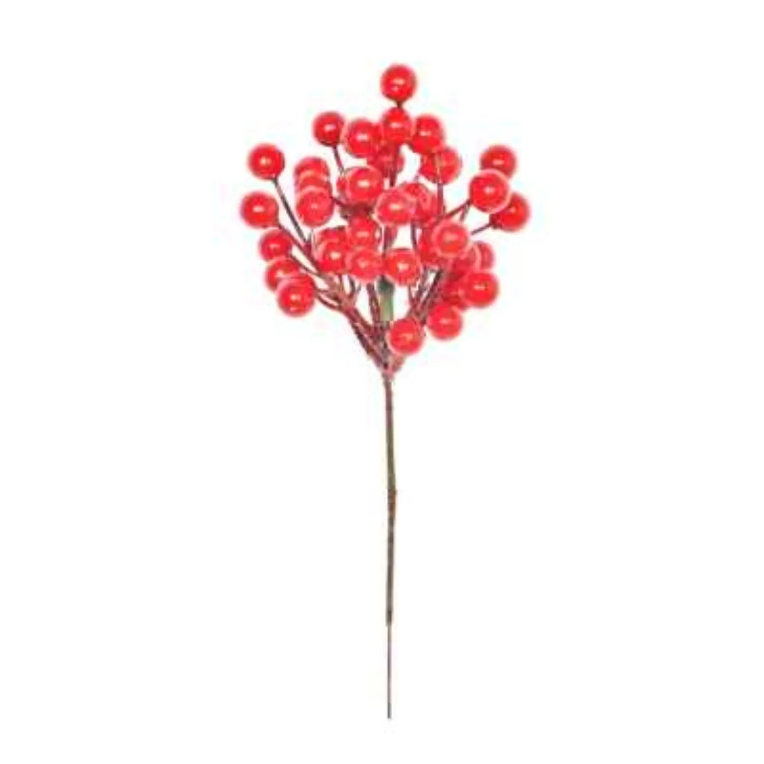 Sincere Floral 18cm Red Artificial Berry Pick