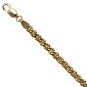 Sincerely Springer's 14k Yellow Gold 3.4mm Anchor Chain Necklace