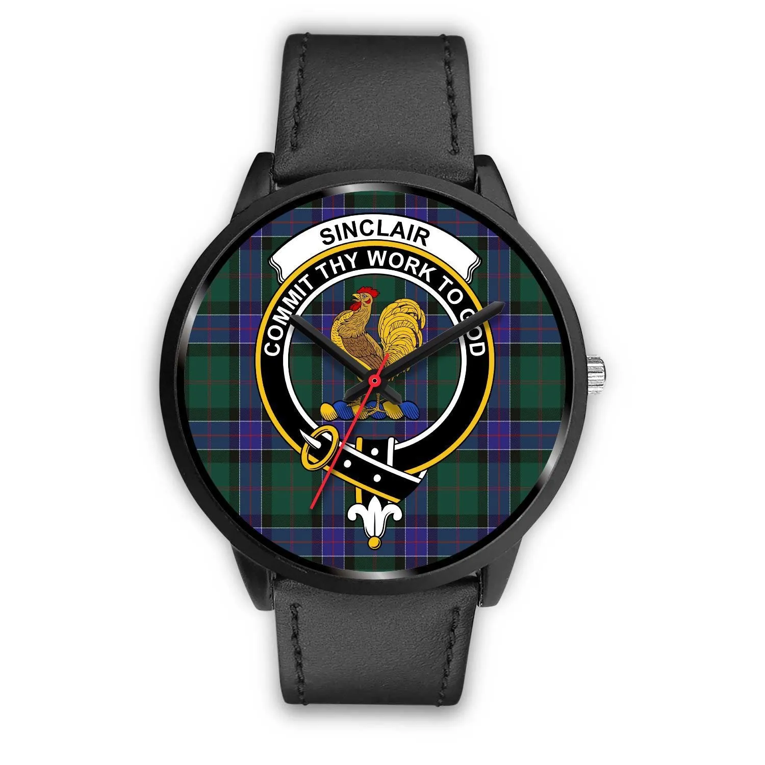 Sinclair Hunting Modern Clan Badge Tartan Black Watch