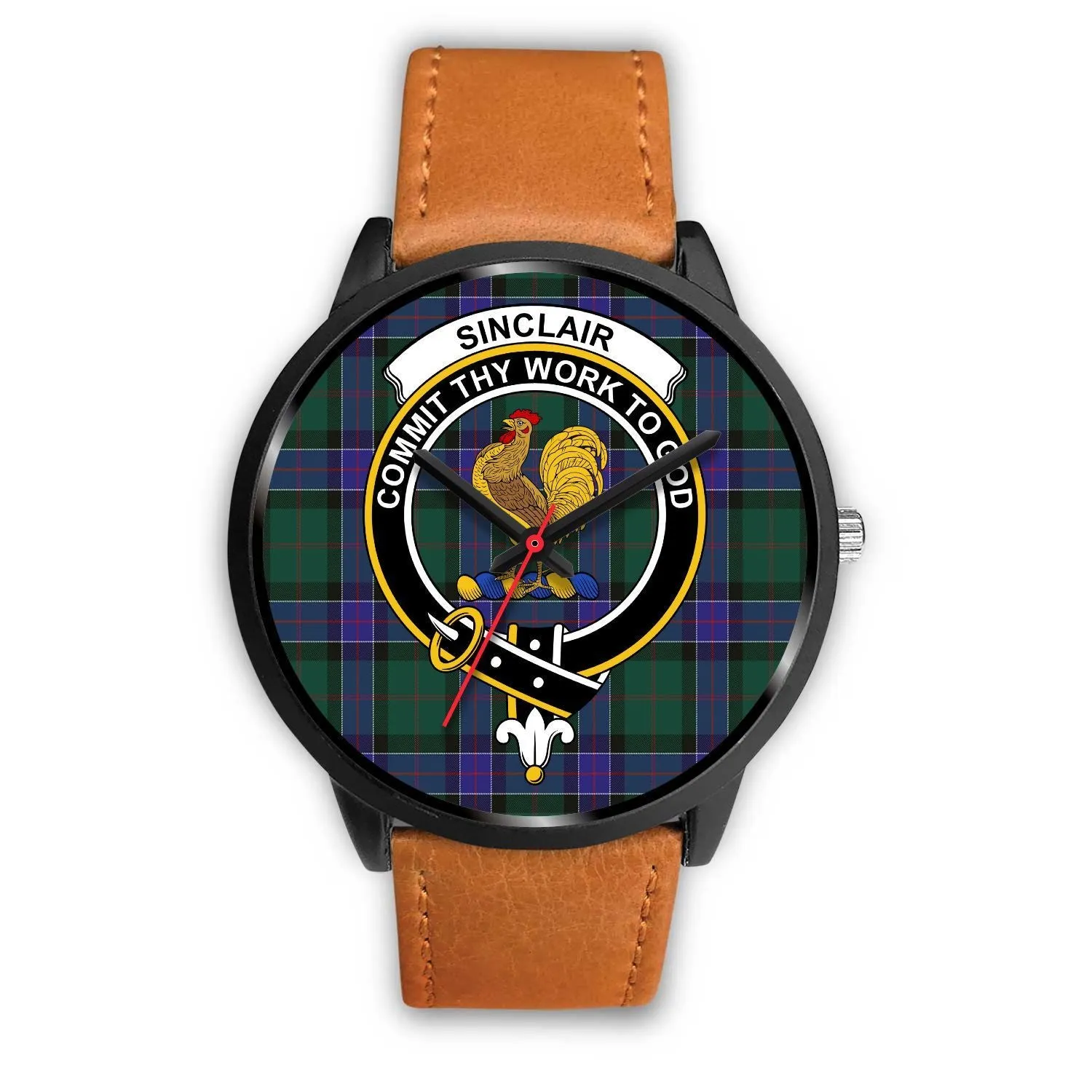 Sinclair Hunting Modern Clan Badge Tartan Black Watch