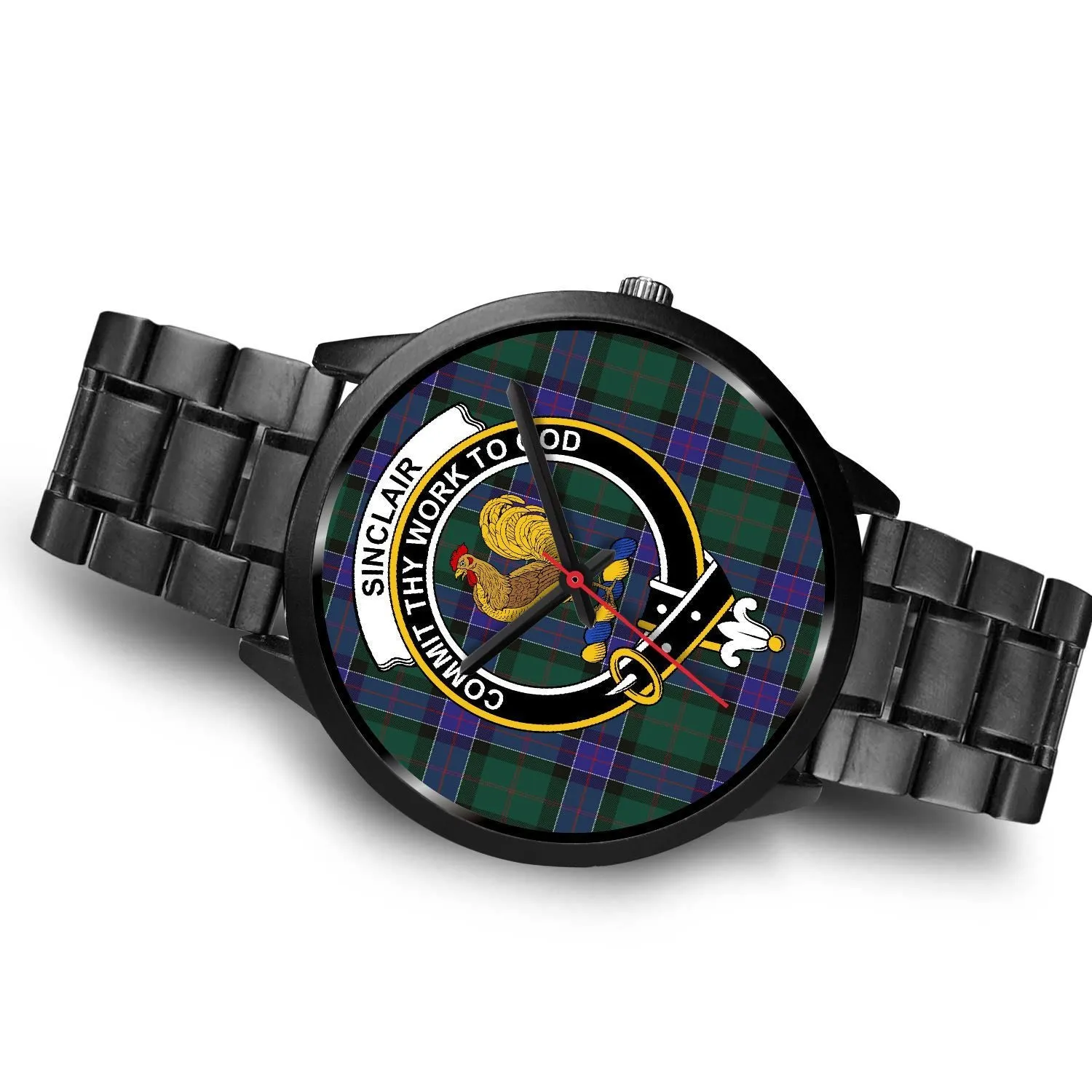 Sinclair Hunting Modern Clan Badge Tartan Black Watch