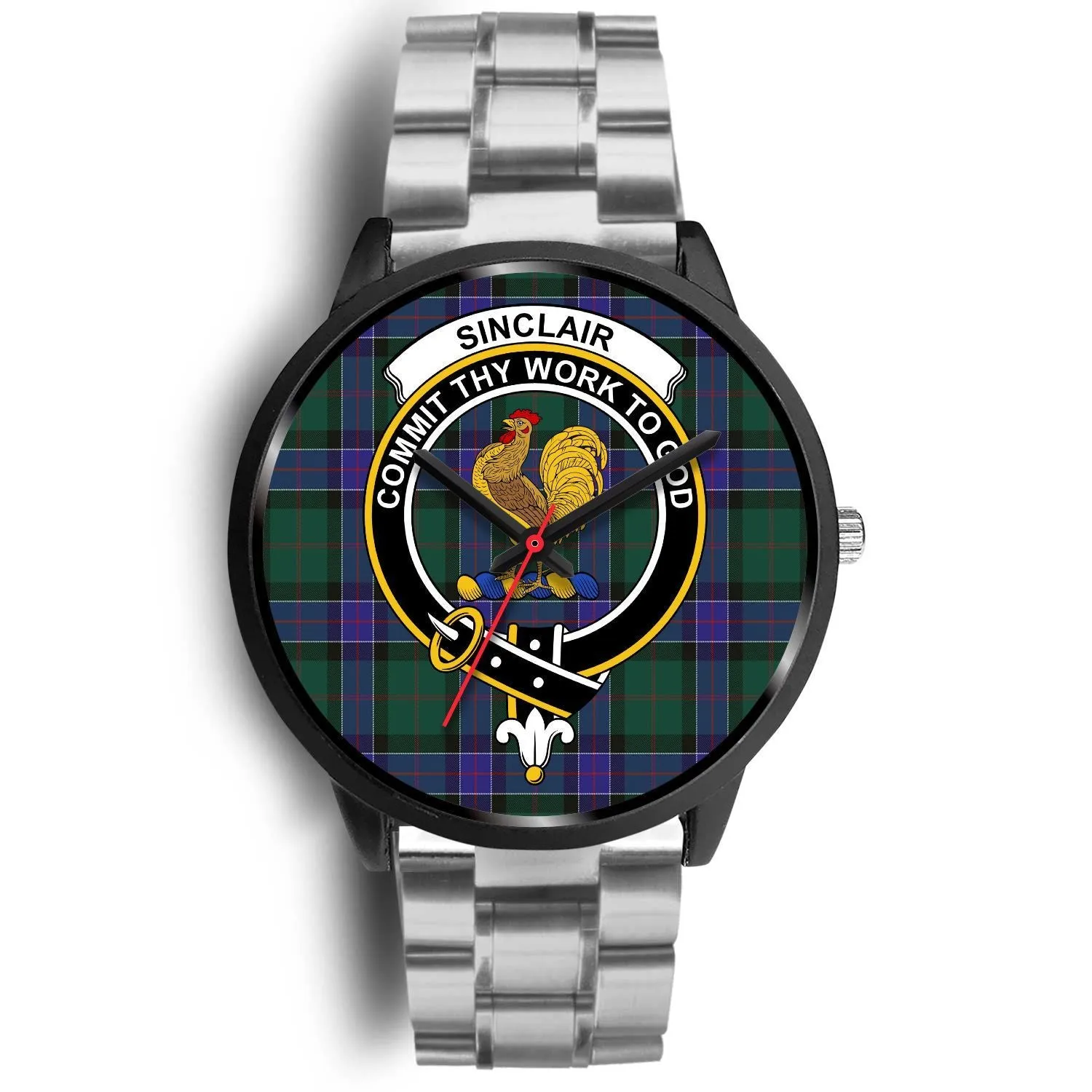 Sinclair Hunting Modern Clan Badge Tartan Black Watch