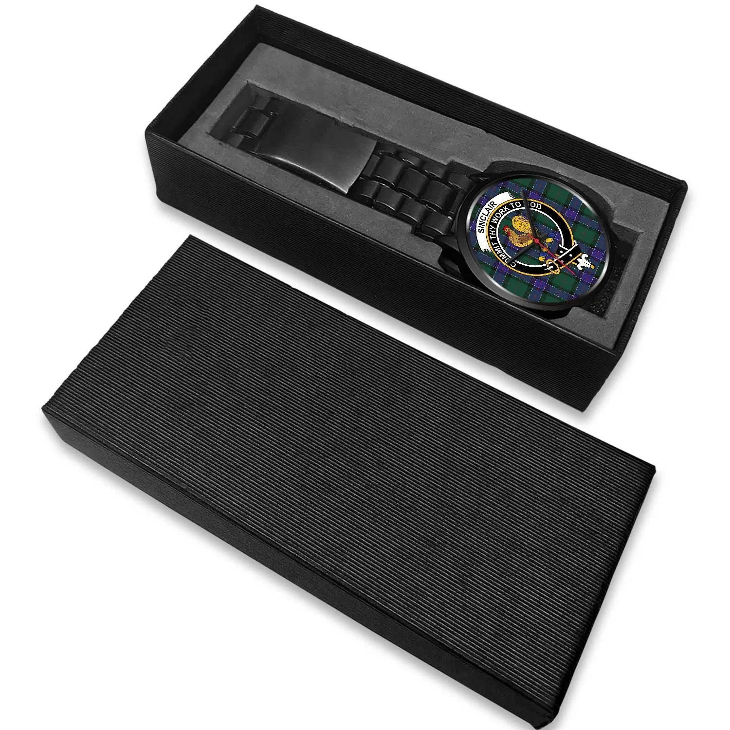 Sinclair Hunting Modern Clan Badge Tartan Black Watch