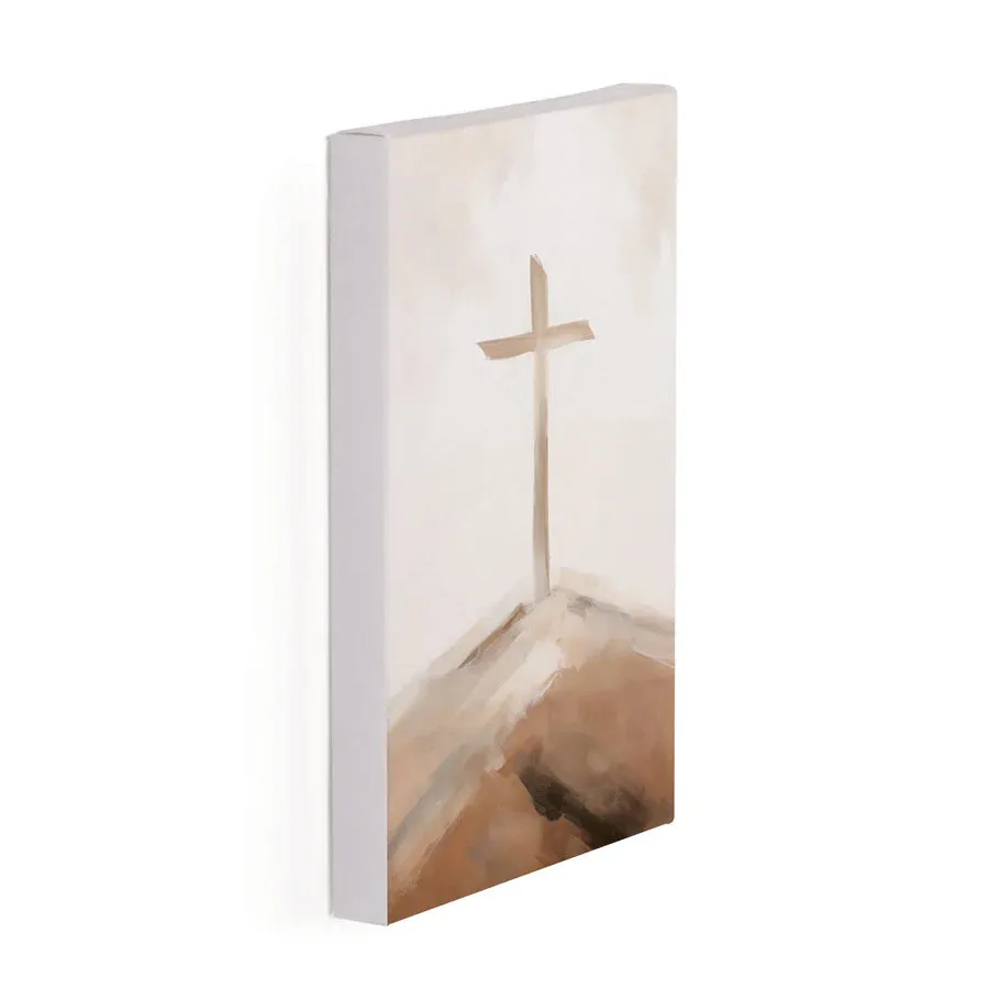 Single Cross Canvas