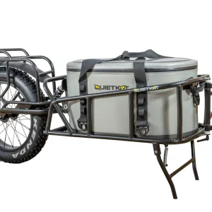 Single-wheel Cargo Trailer And Cooler Bundle