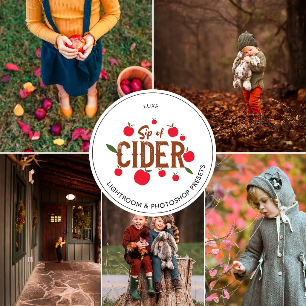 Sip of Cider - Autumn Lightroom Presets – Desktop & Mobile