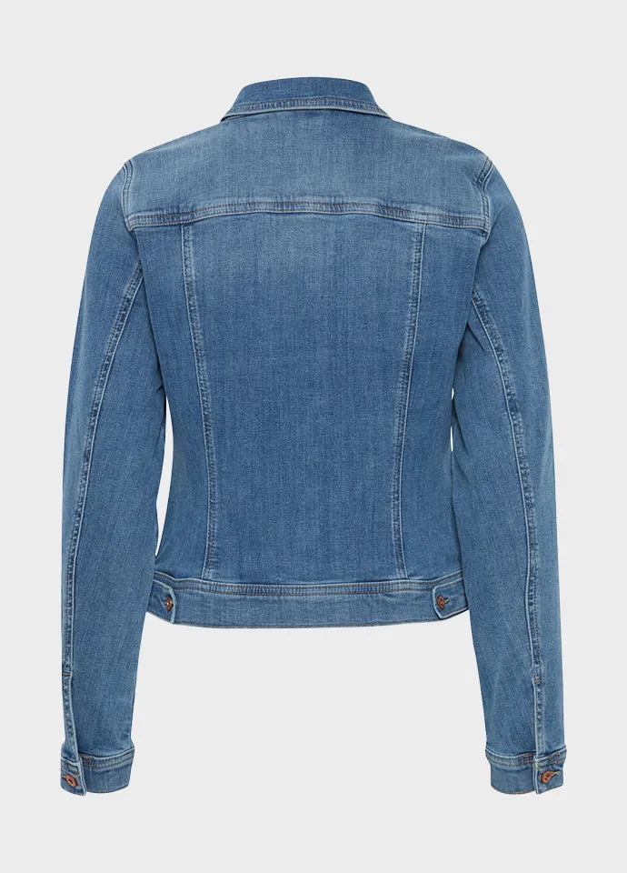 Sira Denim Jacket in Medium Blue