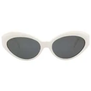 SISTER K White Cat-Eye Sunglasses