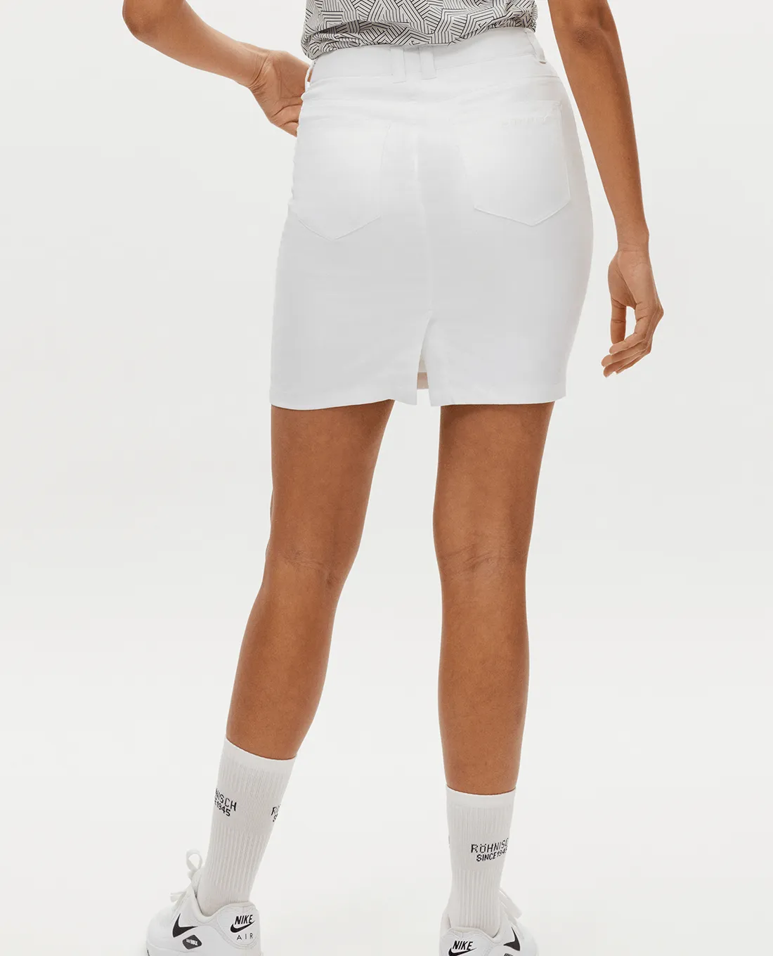 SIZE 16 - ROHNISCH Chie Comfort Skort White 50cm